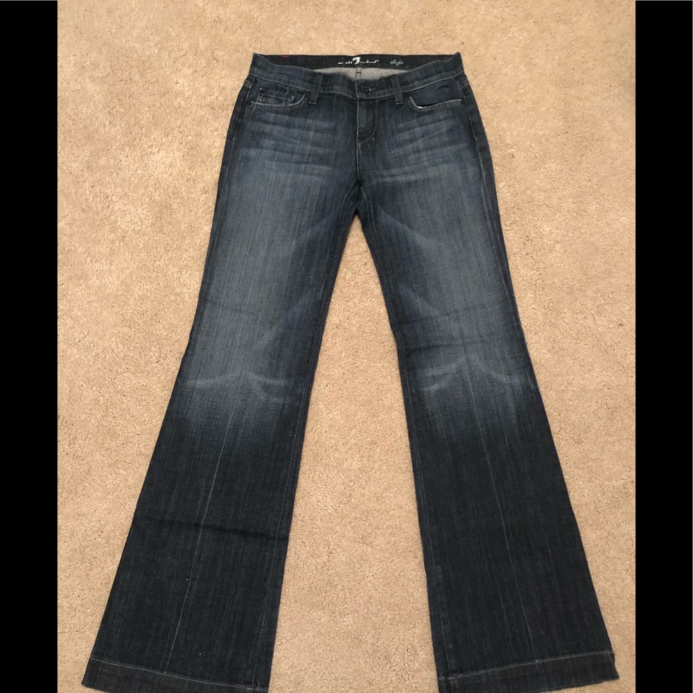 7 for all Mankind “Dojo” flare jeans